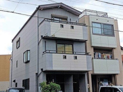 名古屋市西区 サイディング外壁塗装 施工前 イメージ