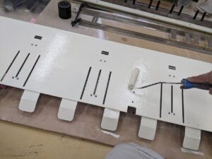 清須　業務用プリンター塗装　上塗り　イメージ③