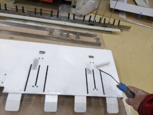 清須 業務用プリンター塗装 下塗り イメージ③