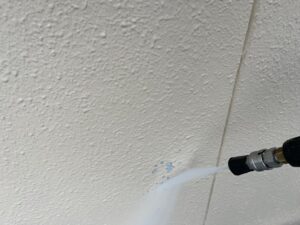 守山区　外壁塗装　膨れ　高圧洗浄　イメージ