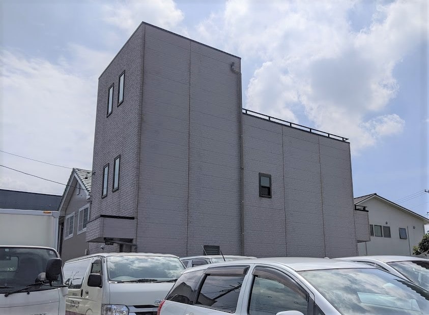 名古屋市中川区 3階建て住宅 外壁塗装 施工前 イメージ