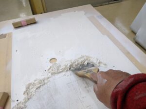 清須 業務用プリンター塗装 スクレイパーケレン イメージ②