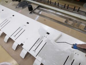 清須　業務用プリンター塗装　下塗り　イメージ