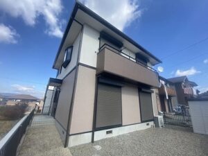 桑名市　アーバンモダン住宅　外壁塗装　施工例