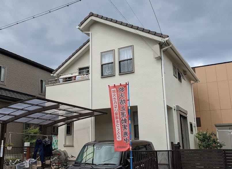 守山区　三井ホーム　外壁塗装　施工後　イメージ