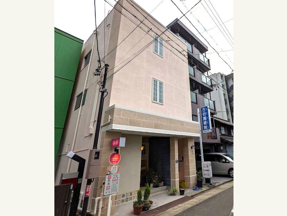 名古屋市昭和区「さくらの家」様　ピンク系外壁塗装　施工例の写真