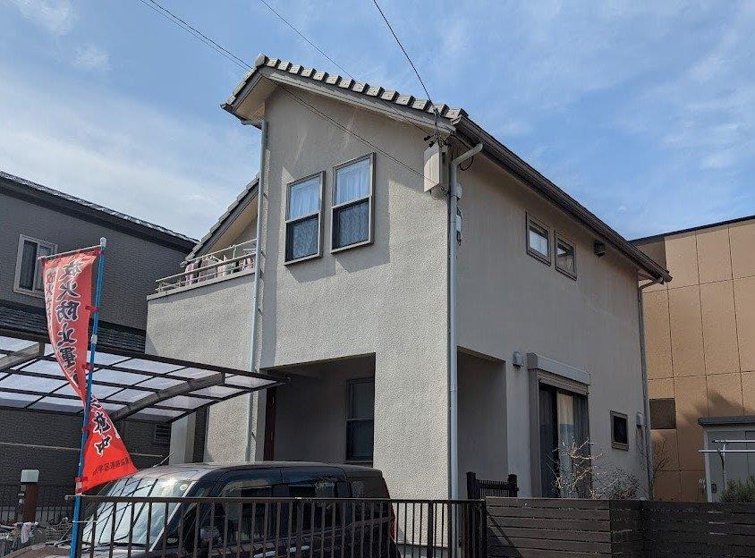 守山区　三井ホーム　外壁塗装　施工前　イメージ