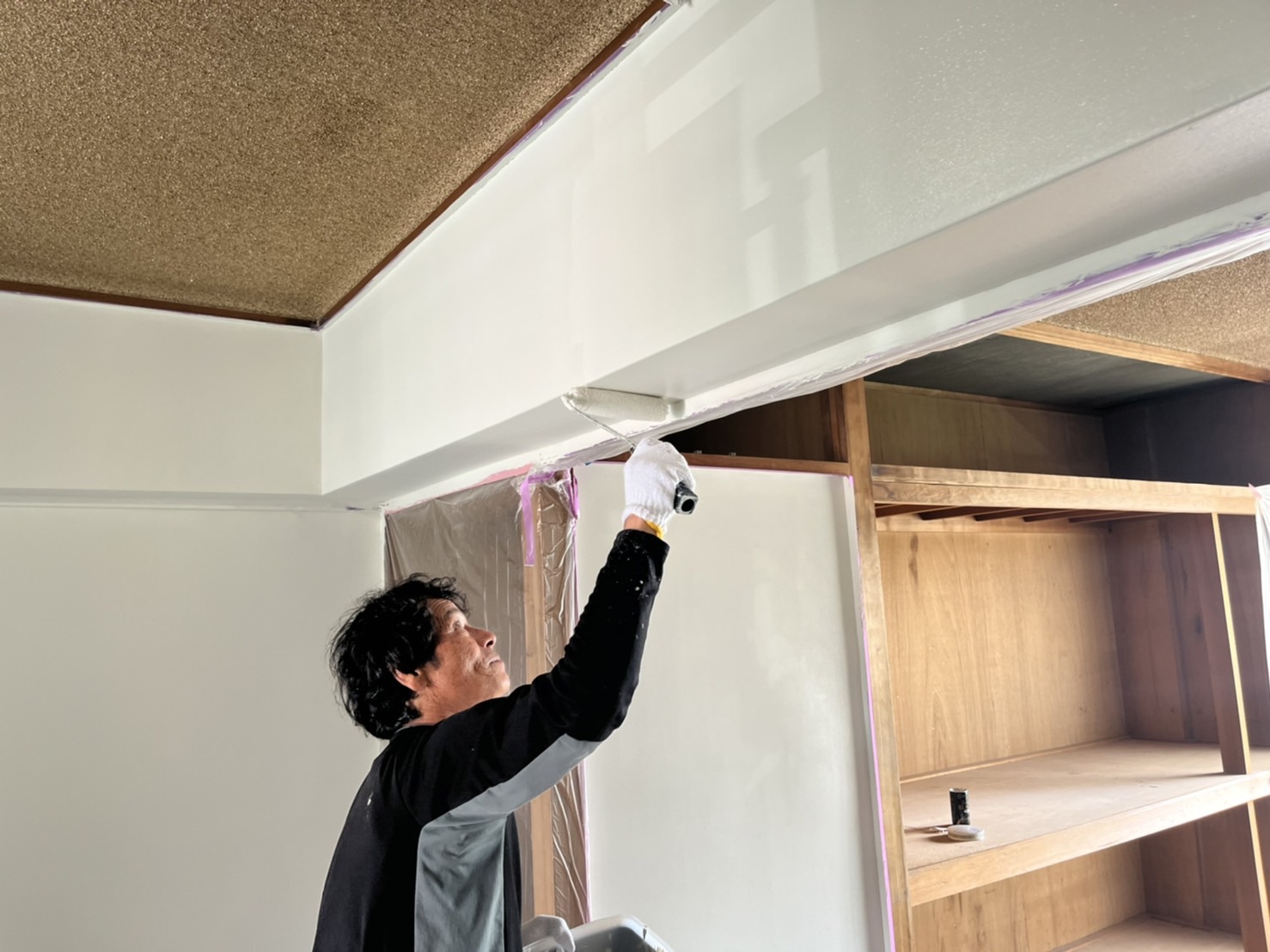名古屋市北区マンション　室内壁面塗装　イメージ"