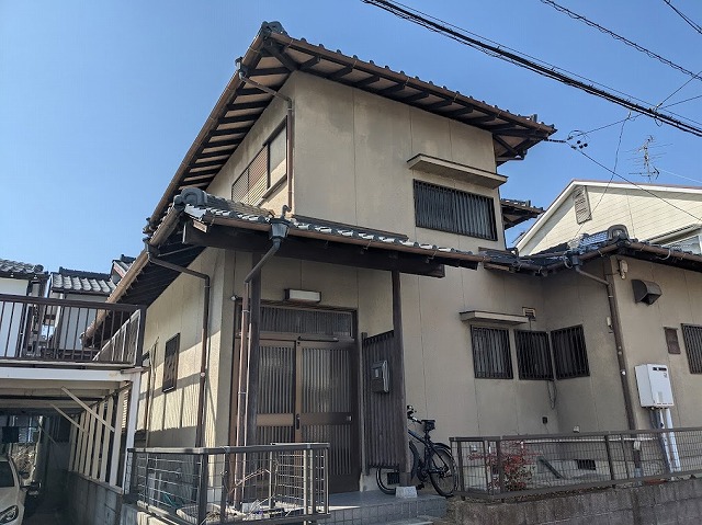 尾張旭市 住友林業 和風住宅 外壁塗装 施工例 イメージ