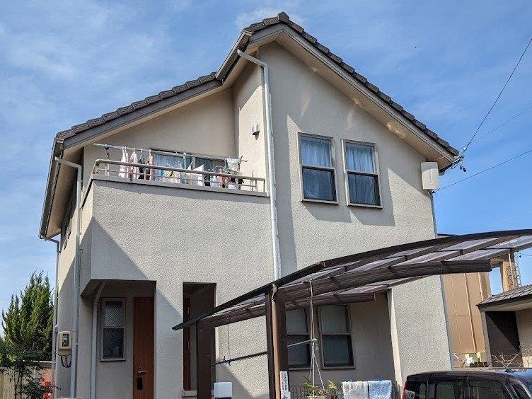 守山区三井ホーム　外壁塗装　施工前　イメージ