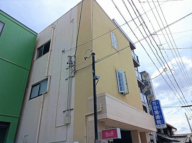 昭和区 「さくらの家」様 ピンク系外壁塗装 施工例 塗装前 イメージ