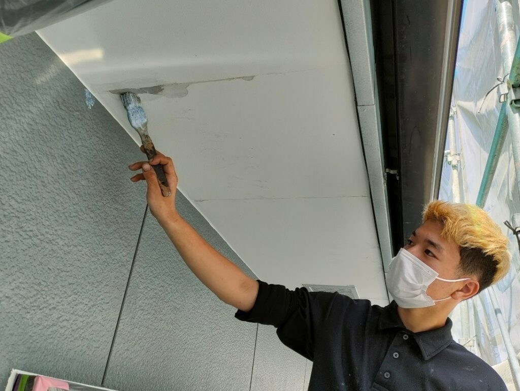 名古屋市港区　和風住宅外壁塗装の現場から