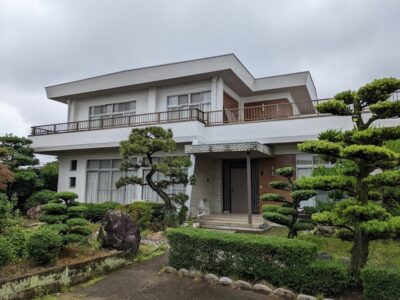 稲沢市　コンクリート住宅　外壁塗装　施工例の写真