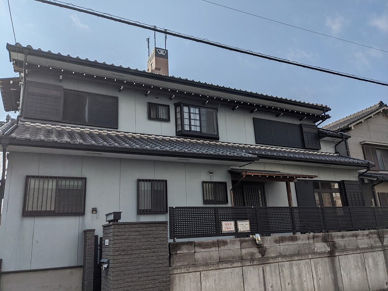 名古屋市港区 趣きある和風住宅 外壁塗装 施工例 塗装前 イメージ
