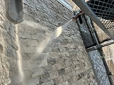 名古屋市昭和区 おしゃれな南欧風住宅 外壁塗装 施工例 高圧洗浄 イメージ