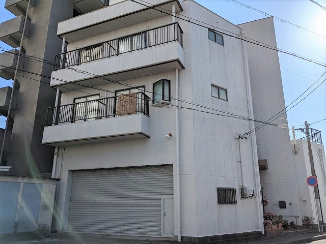 千種区　外壁塗装　施工前　イメージ