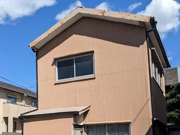 離れ 外壁塗装 施工前