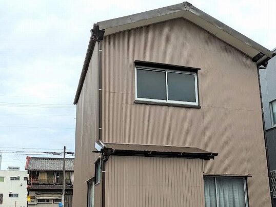 一宮市　住宅離れ　外壁塗装　施工例