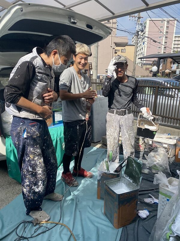 名古屋市北区　外壁塗装　職人　イメージ