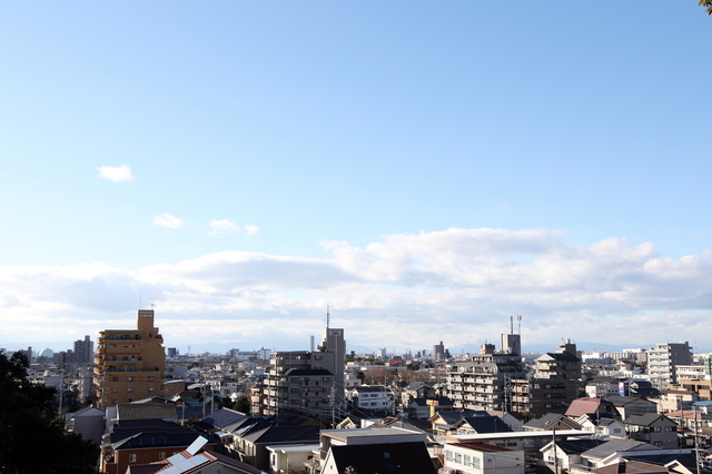 名古屋市内　1月の気候　平均値　　外壁塗装　イメージ