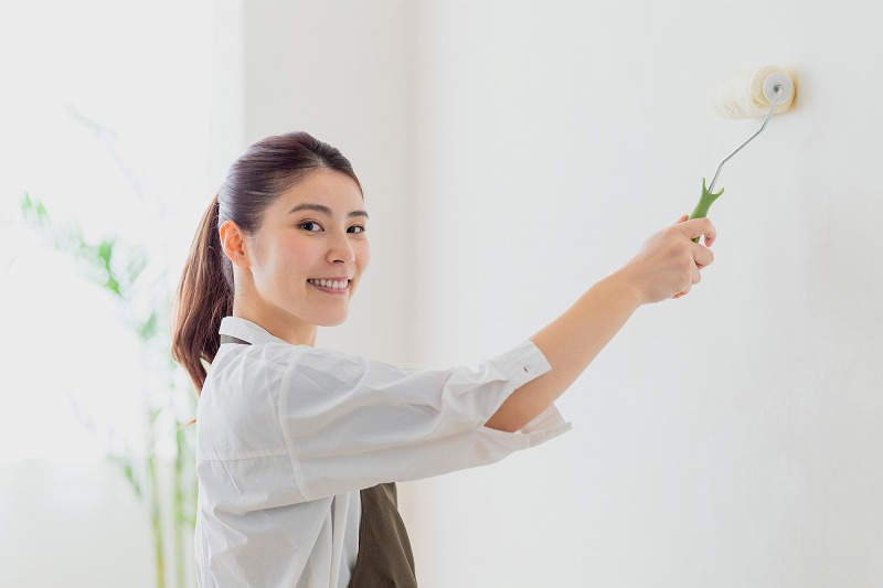 外壁塗装をDIYする道具、手順、塗料　イメージ