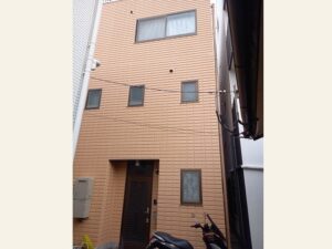 名古屋市熱田区　ALC3階建て住宅　外壁塗装　施工例