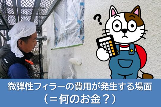 微弾性フィラーの費用が発生する場面(=何のお金?) イメージ