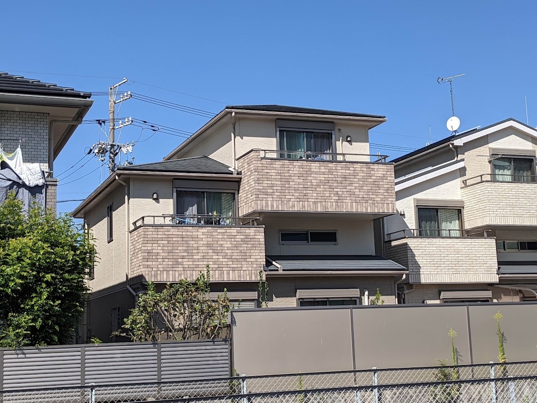 尾張旭　外壁塗装　施工前　