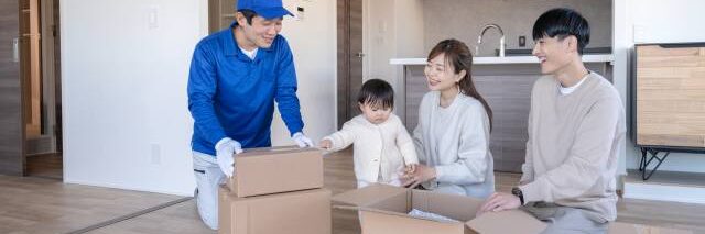 アパート・マンション・外壁塗装　引っ越しや転居のシーズンは避けましょう　イメージ