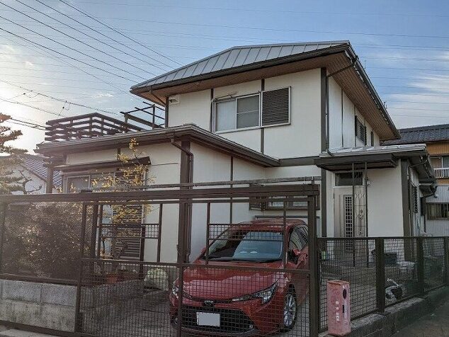 尾張旭市　クボタハウス　外壁塗装　施工例の写真