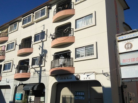 中川区 賃貸マンション 外壁塗装 施工前 イメージ