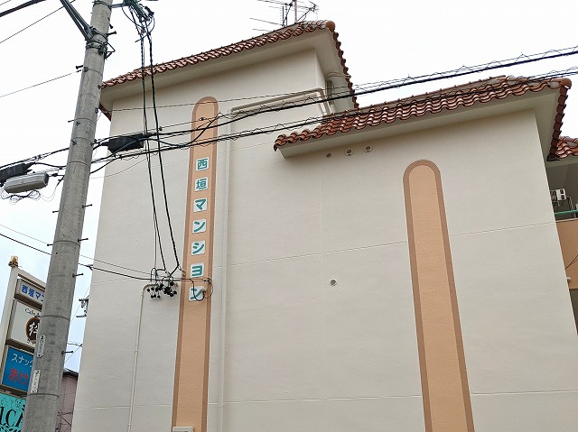 中川区 賃貸マンション 東面外壁塗装 施工後 イメージ