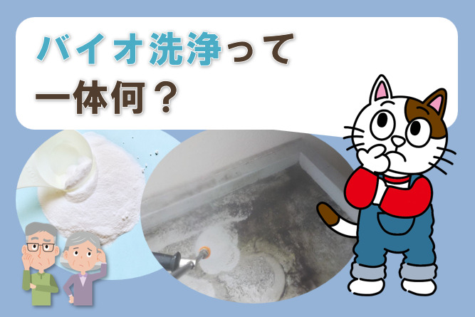 バイオ洗浄って、一体何？　イメージ