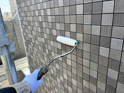 名古屋市東区 名古屋市東区 トヨタホーム 外壁塗装 施工例 タイル上塗り イメージ