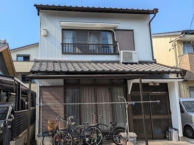北名古屋市 和風住宅 外壁塗装 施工例 完成 イメージ