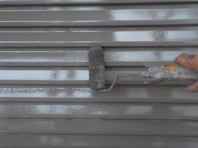 名古屋市西区 和モダン住宅 外壁塗装 施工例 雨戸塗装 イメージ