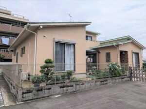 日進市　ナチュラルモダン住宅　外壁塗装　施工例