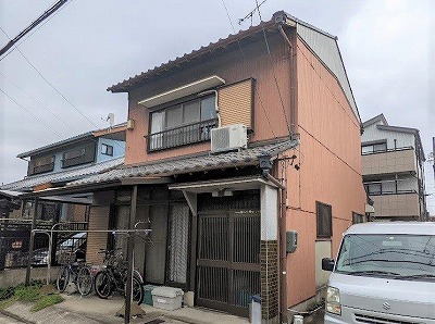 北名古屋市 和風住宅 外壁塗装 施工例 塗装前 イメージ