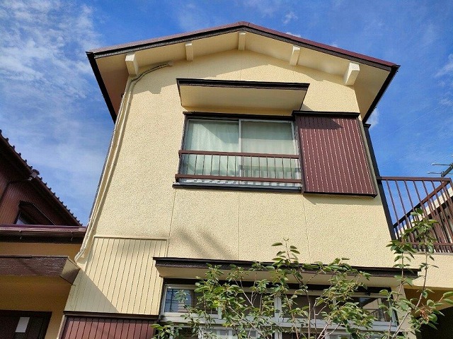 名古屋市天白区 和風モダン住宅 外壁塗装 施工例 外壁塗装 完成 イメージ