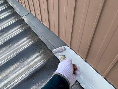 あま市　パナソニック　U瓦屋根塗装　施工例　イメージ