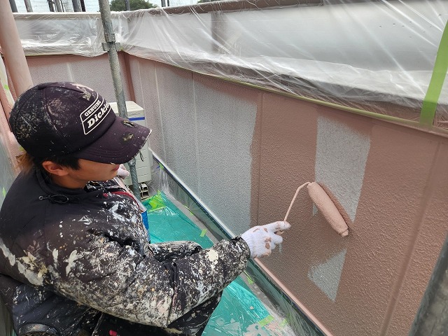 名古屋市北区 老人ホーム 外壁塗装 施工例 イメージ