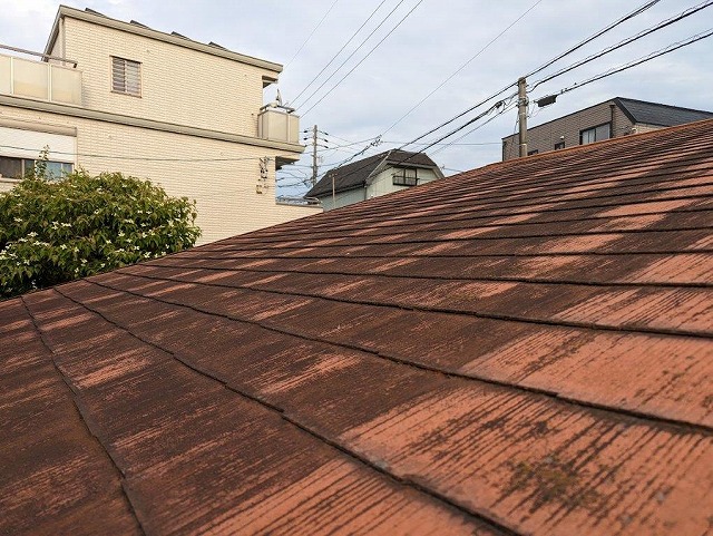 名古屋市西区 ガレージ 屋根塗装 施工前 イメージ
