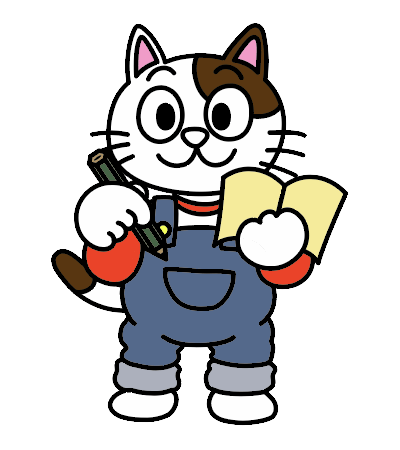 目次　小林塗装イメージキャラクター　のぶちゃんイラスト