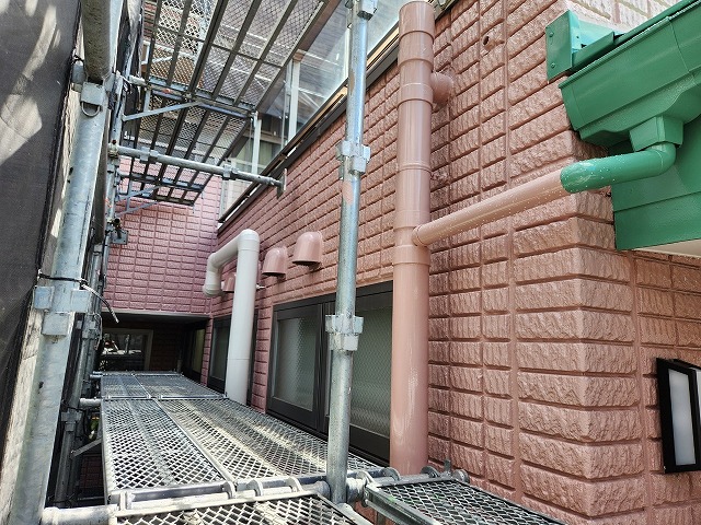 名古屋市北区 老人ホーム 外壁塗装 施工完了 イメージ