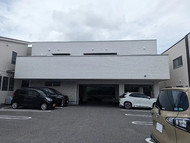 西尾市 スタイリッシュモダン住宅 外壁塗装 施工前 イメージ