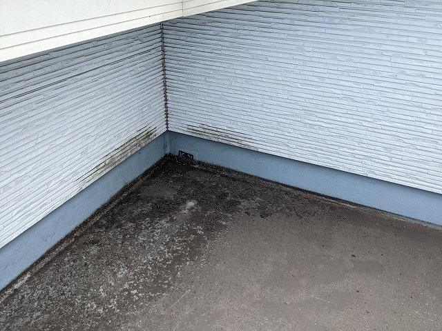西尾市　屋上防水ウレタン塗装　施工前　イメージ