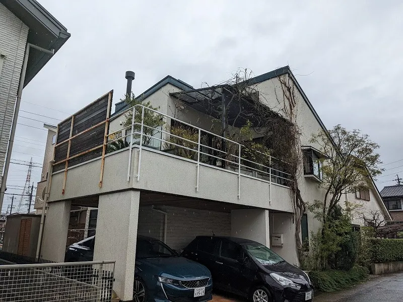 名古屋市緑区 おしゃれな南欧風住宅 外壁塗装 施工例 イメージ