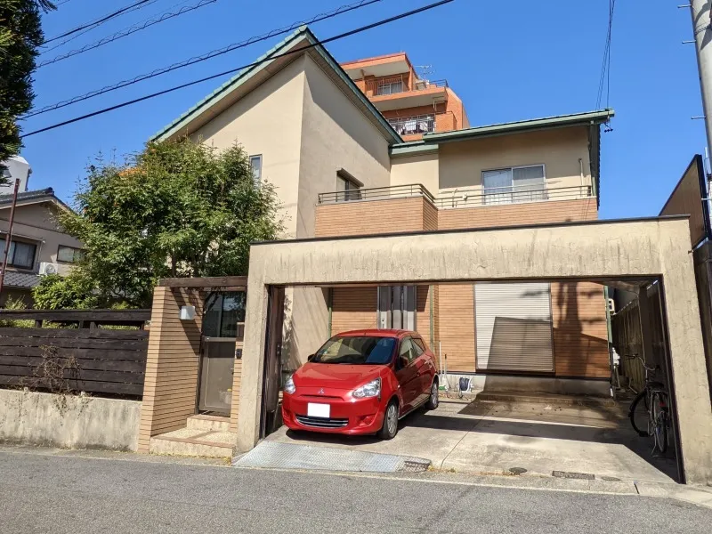 長久手　住友林業　おしゃれな南欧風住宅　外壁塗装　施工前　イメージ