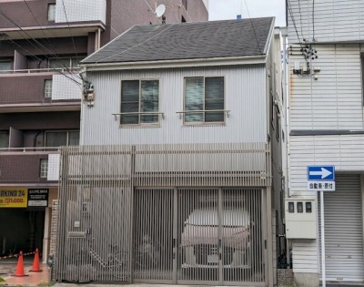 名古屋市西区 おしゃれなシンブルモダン住宅 外壁塗装 施工前 イメージ