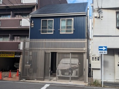 名古屋市西区　おしゃれなシンブルモダン住宅　外壁塗装 施工例の写真